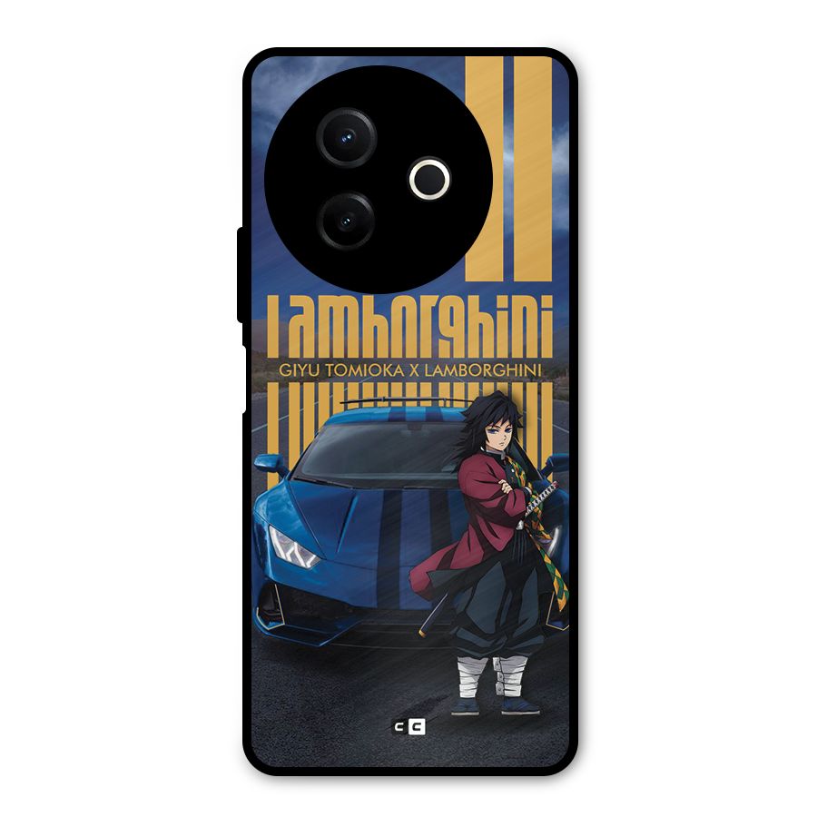 Giyu Tomioka Supercar Metal Back Case for Vivo Y39