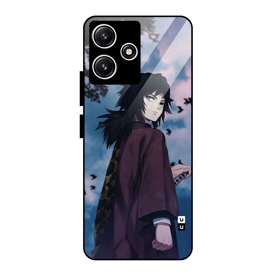 Giyu Tomioka Waiting Glass Back Case for Poco M6 Pro