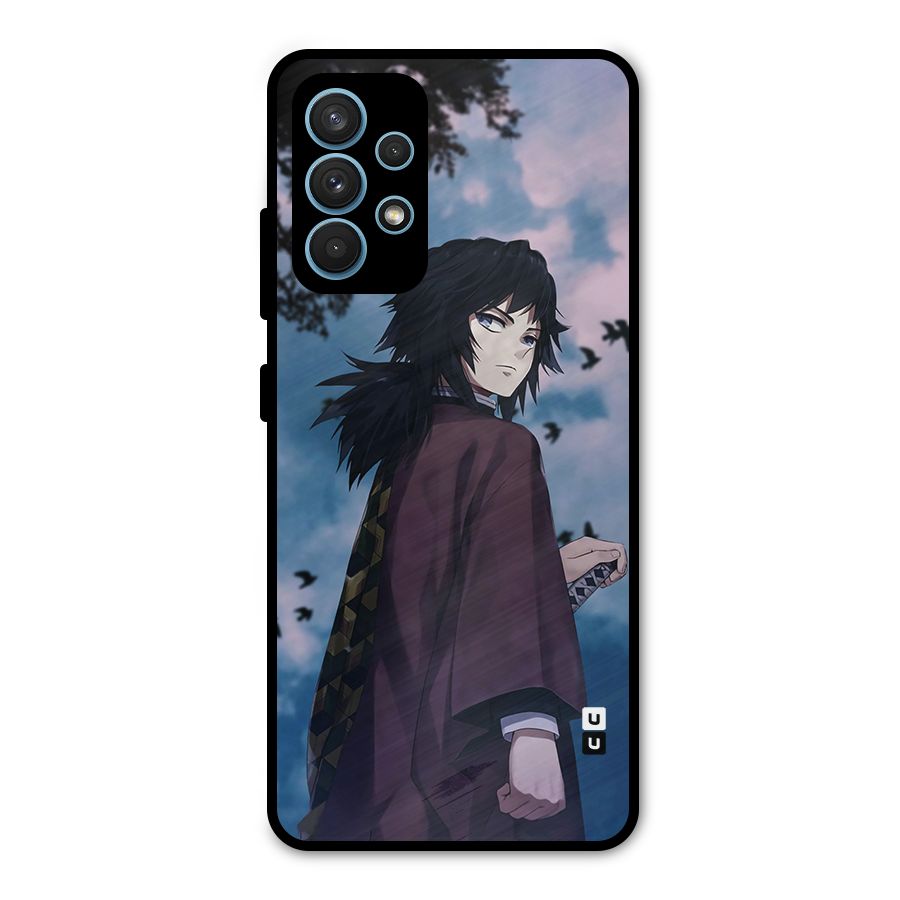 Giyu Tomioka Waiting Metal Back Case for Galaxy A32