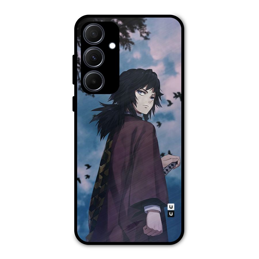 Giyu Tomioka Waiting Metal Back Case for Galaxy A35