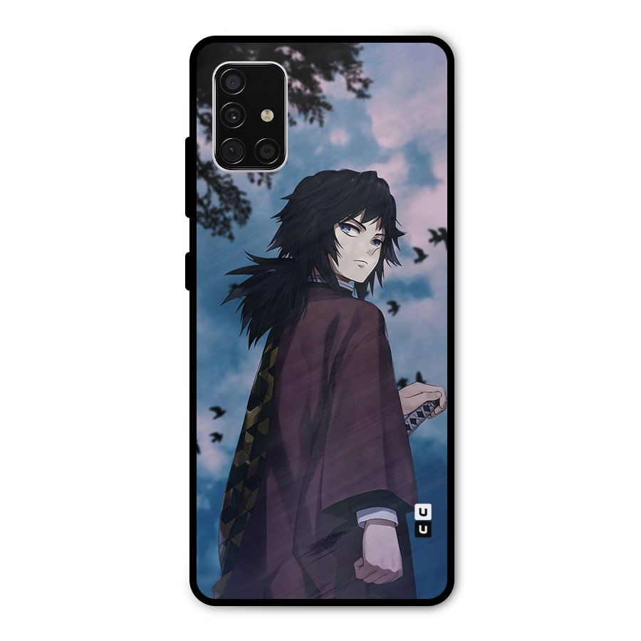 Giyu Tomioka Waiting Metal Back Case for Galaxy A51
