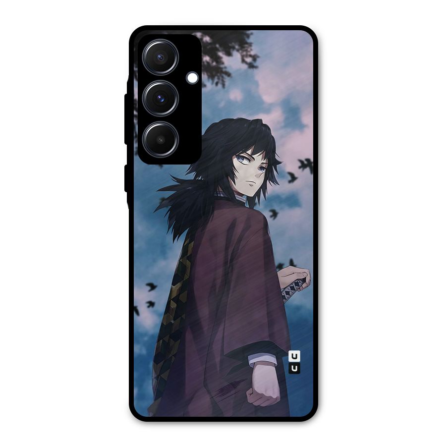 Giyu Tomioka Waiting Metal Back Case for Galaxy A55