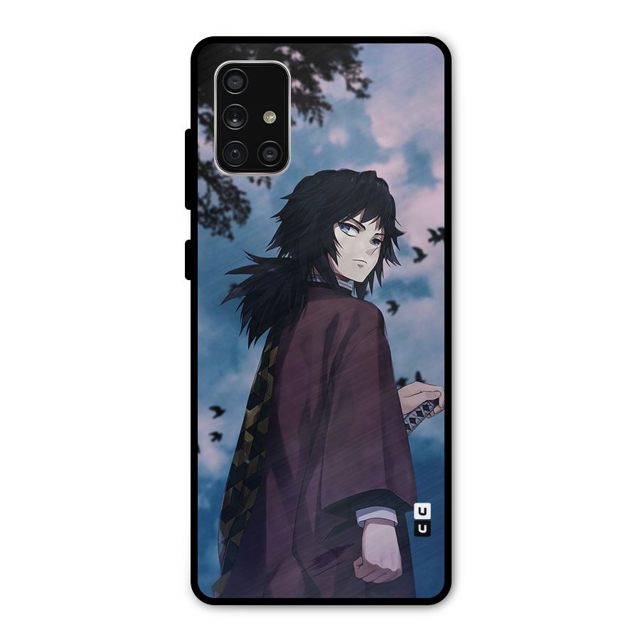 Giyu Tomioka Waiting Metal Back Case for Galaxy A71