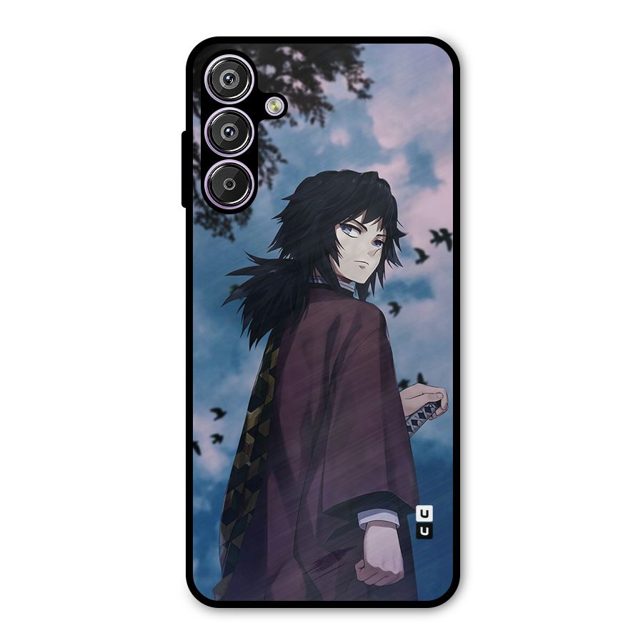 Giyu Tomioka Waiting Metal Back Case for Galaxy F15