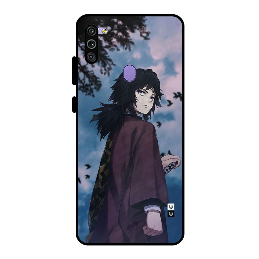 Giyu Tomioka Waiting Metal Back Case for Galaxy M11