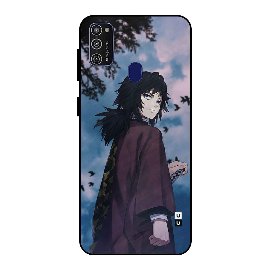 Giyu Tomioka Waiting Metal Back Case for Galaxy M30s