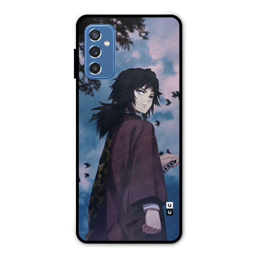 Giyu Tomioka Waiting Metal Back Case for Galaxy M52 5G