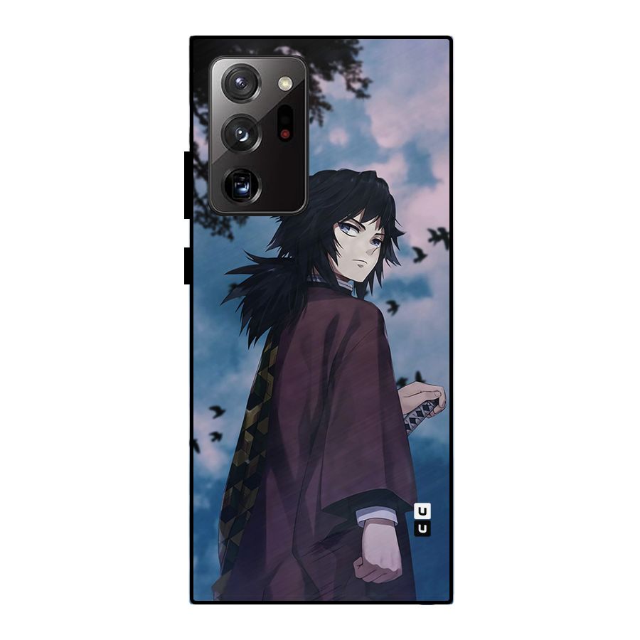 Giyu Tomioka Waiting Metal Back Case for Galaxy Note 20 Ultra 5G