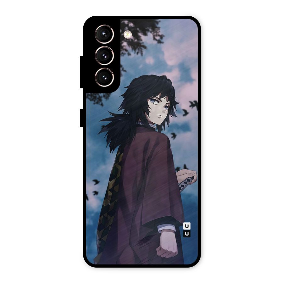 Giyu Tomioka Waiting Metal Back Case for Galaxy S21 5G