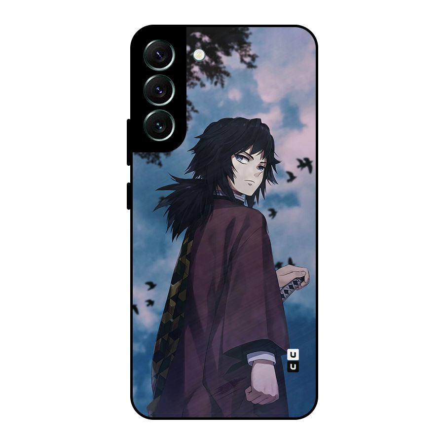 Giyu Tomioka Waiting Metal Back Case for Galaxy S22 Plus 5G