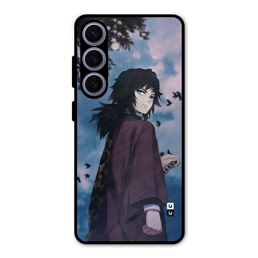 Giyu Tomioka Waiting Metal Back Case for Galaxy S24