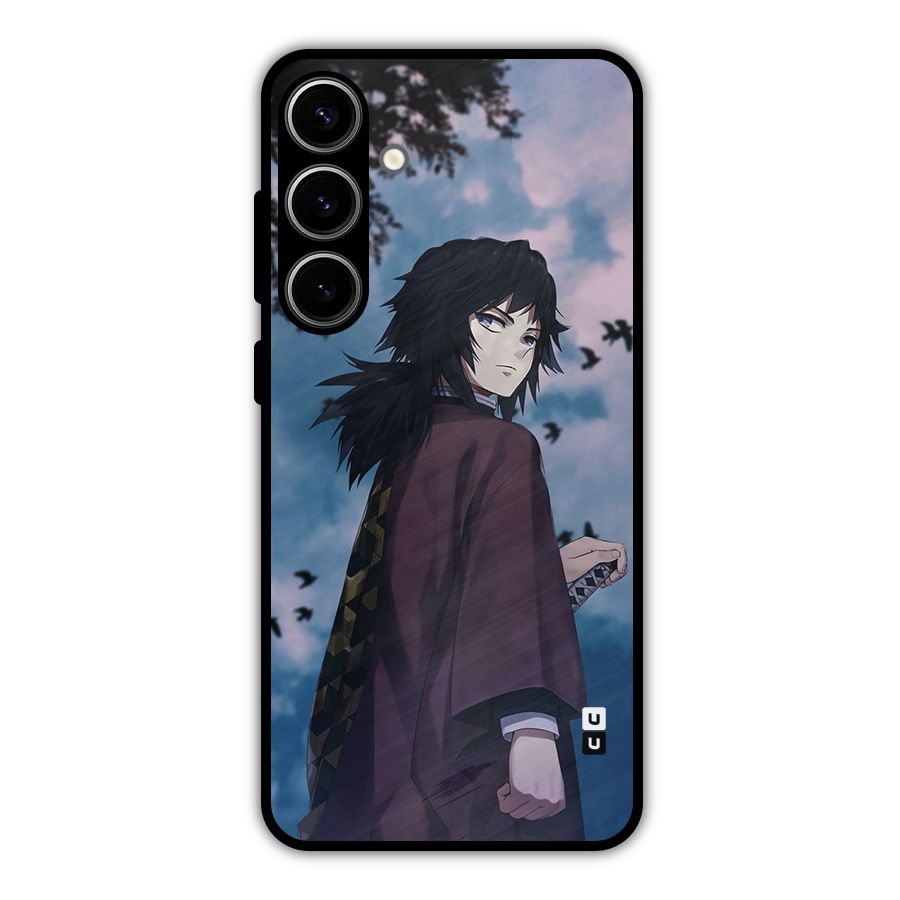 Giyu Tomioka Waiting Metal Back Case for Galaxy S24 Plus