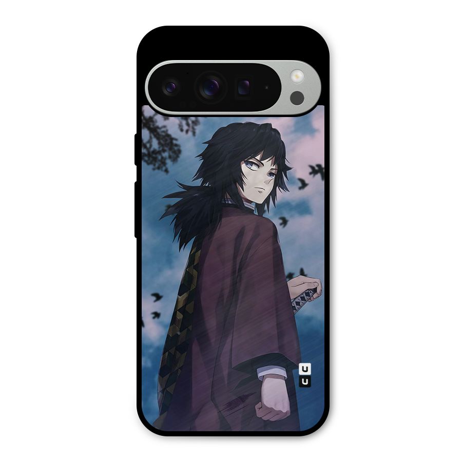 Giyu Tomioka Waiting Metal Back Case for Google Pixel 9 Pro XL