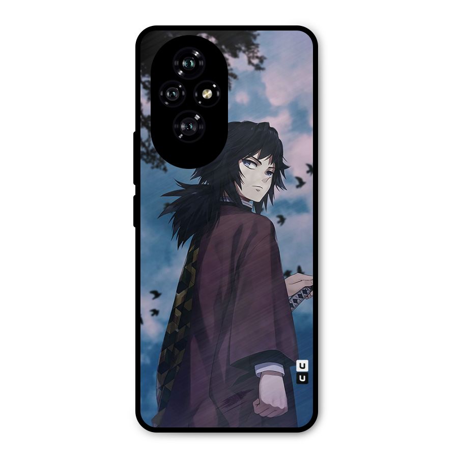 Giyu Tomioka Waiting Metal Back Case for Honor 200