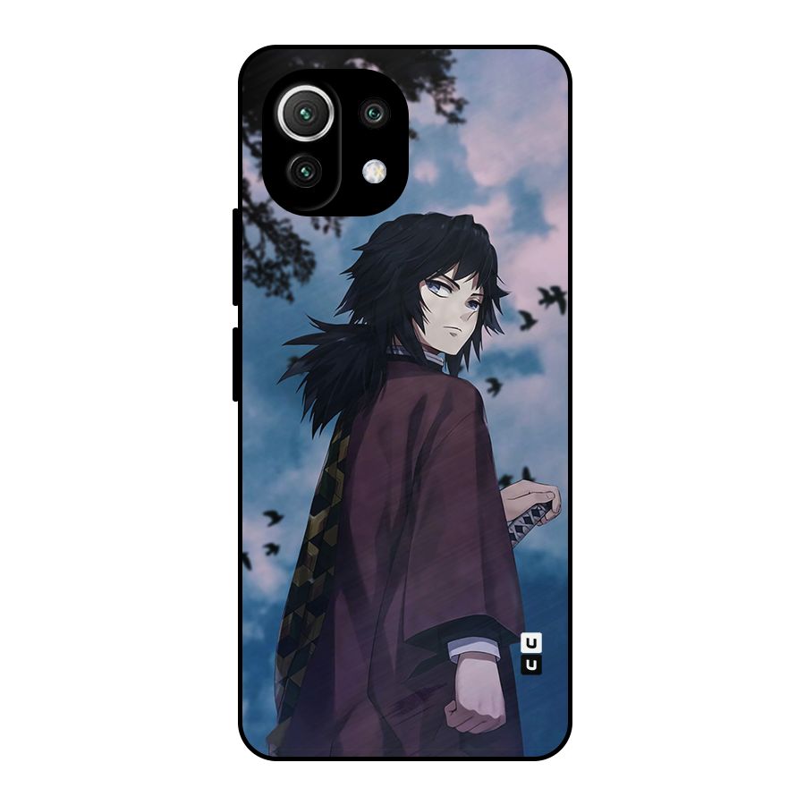 Giyu Tomioka Waiting Metal Back Case for Mi 11 Lite NE 5G