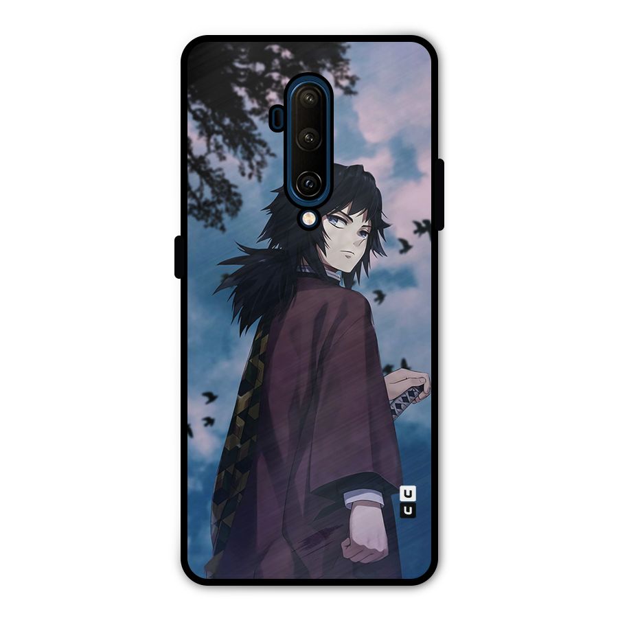 Giyu Tomioka Waiting Metal Back Case for OnePlus 7T Pro