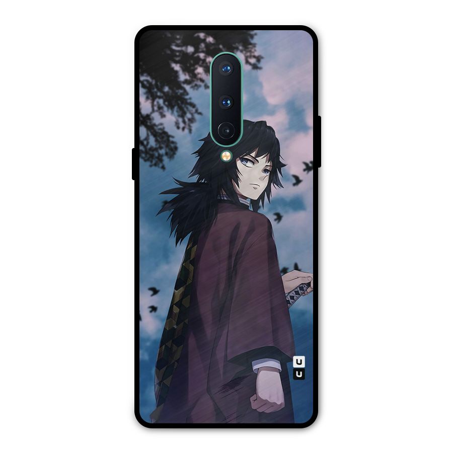 Giyu Tomioka Waiting Metal Back Case for OnePlus 8
