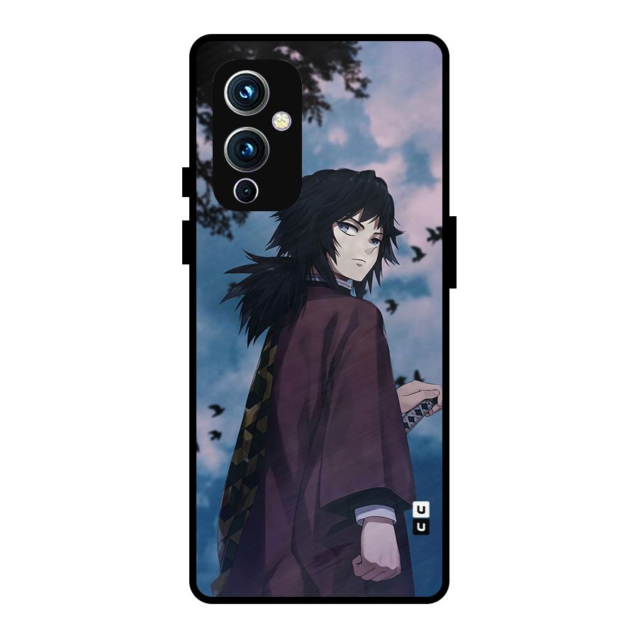 Giyu Tomioka Waiting Metal Back Case for OnePlus 9