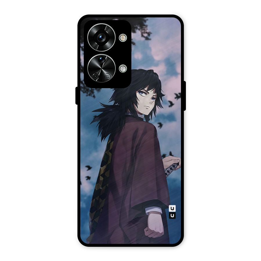 Giyu Tomioka Waiting Metal Back Case for OnePlus Nord 2T