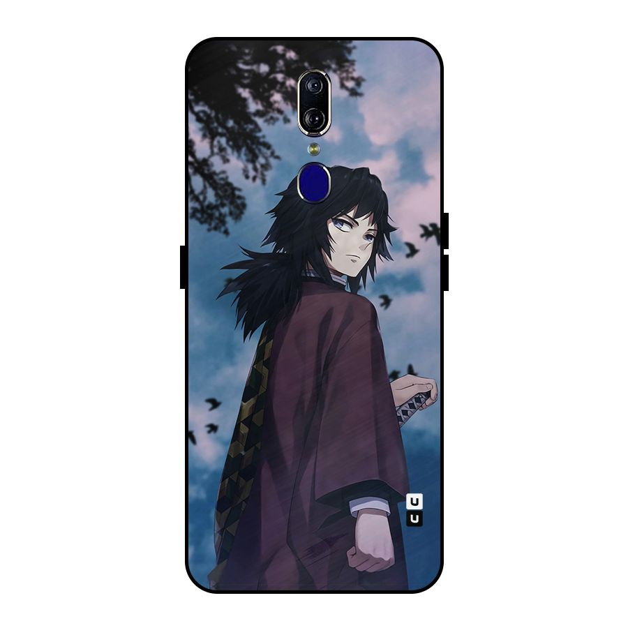 Giyu Tomioka Waiting Metal Back Case for Oppo F11