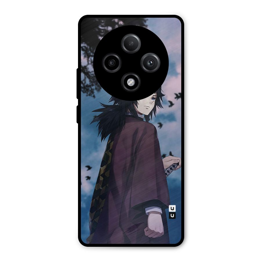 Giyu Tomioka Waiting Metal Back Case for Oppo F27 Pro Plus