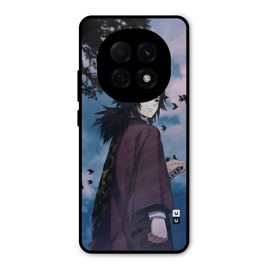 Giyu Tomioka Waiting Metal Back Case for Oppo F29 Pro