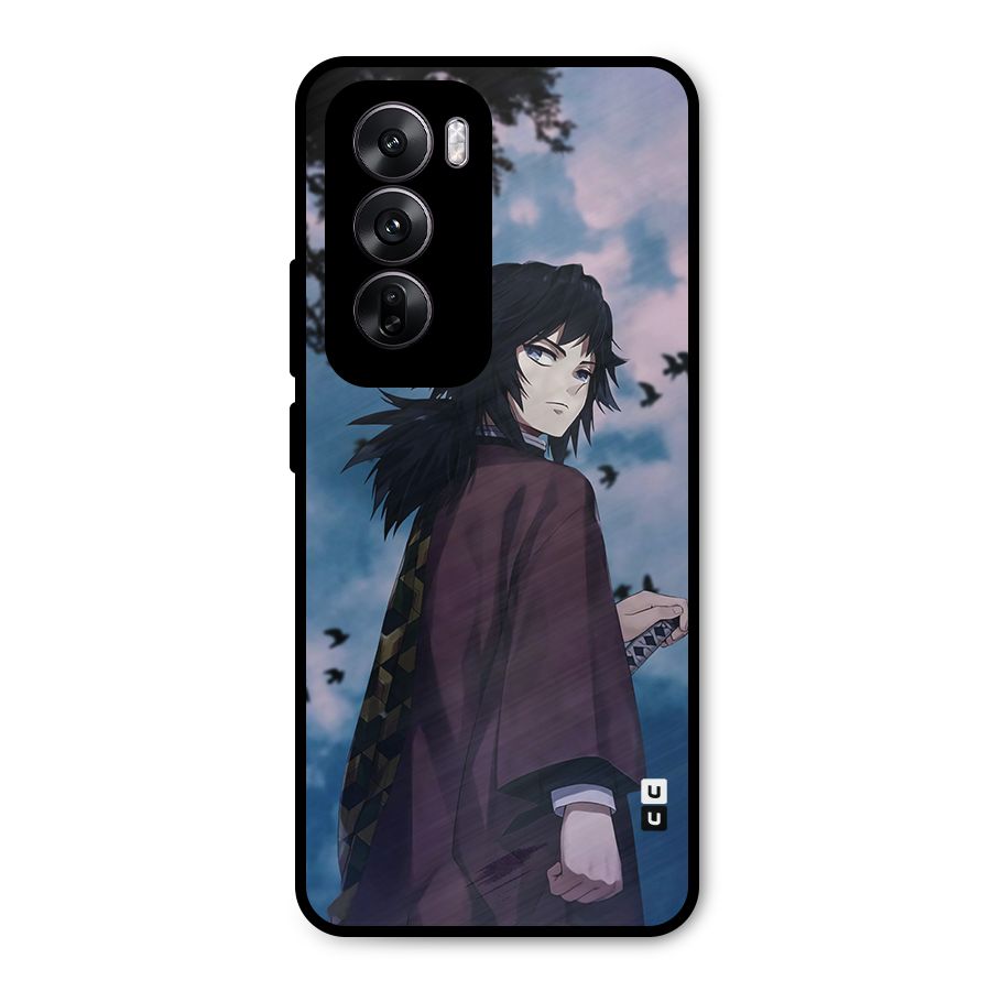 Giyu Tomioka Waiting Metal Back Case for Oppo Reno12