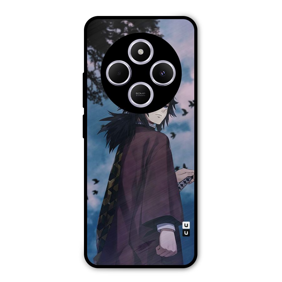 Giyu Tomioka Waiting Metal Back Case for Poco C75 5G