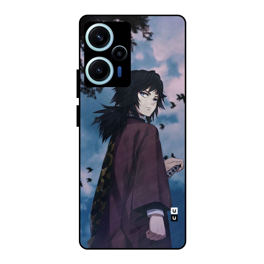 Giyu Tomioka Waiting Metal Back Case for Poco F5