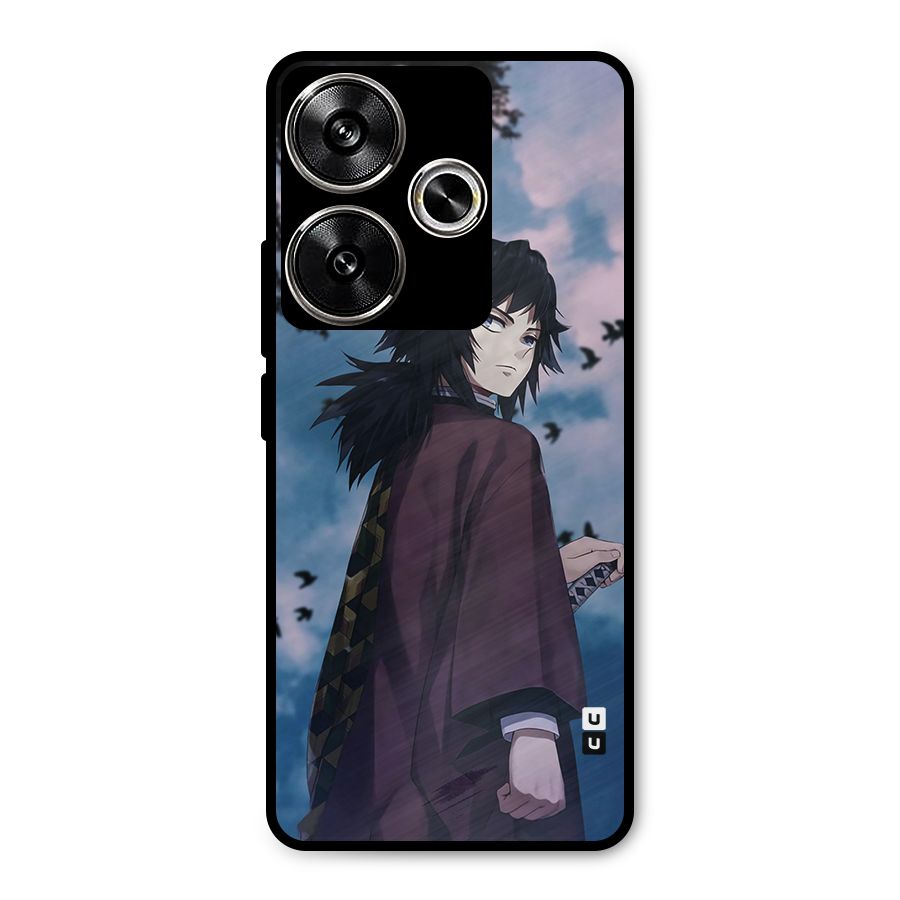 Giyu Tomioka Waiting Metal Back Case for Poco F6