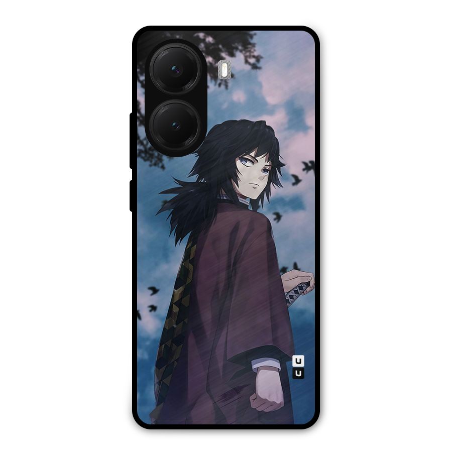 Giyu Tomioka Waiting Metal Back Case for Poco X7 Pro