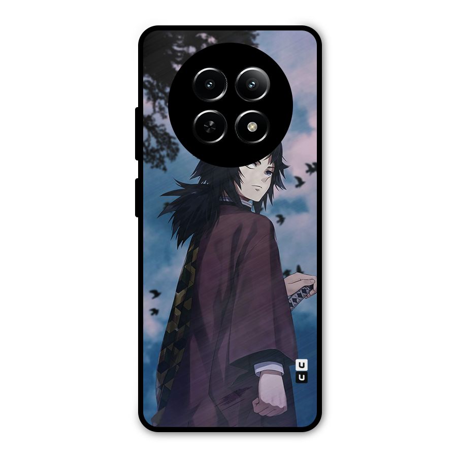 Giyu Tomioka Waiting Metal Back Case for Realme 12x 5G