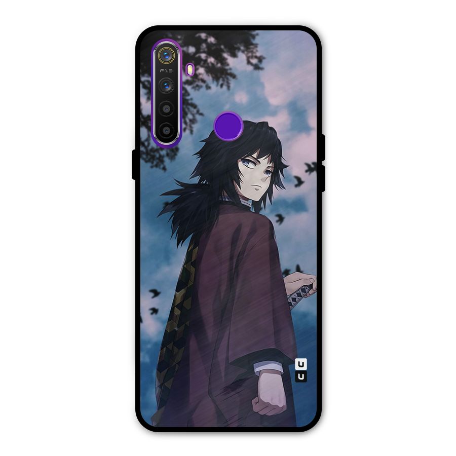 Giyu Tomioka Waiting Metal Back Case for Realme 5i