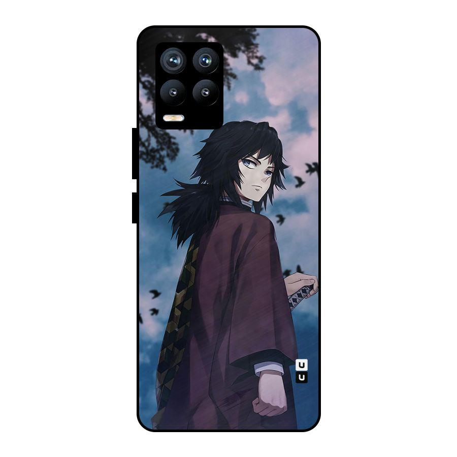 Giyu Tomioka Waiting Metal Back Case for Realme 8