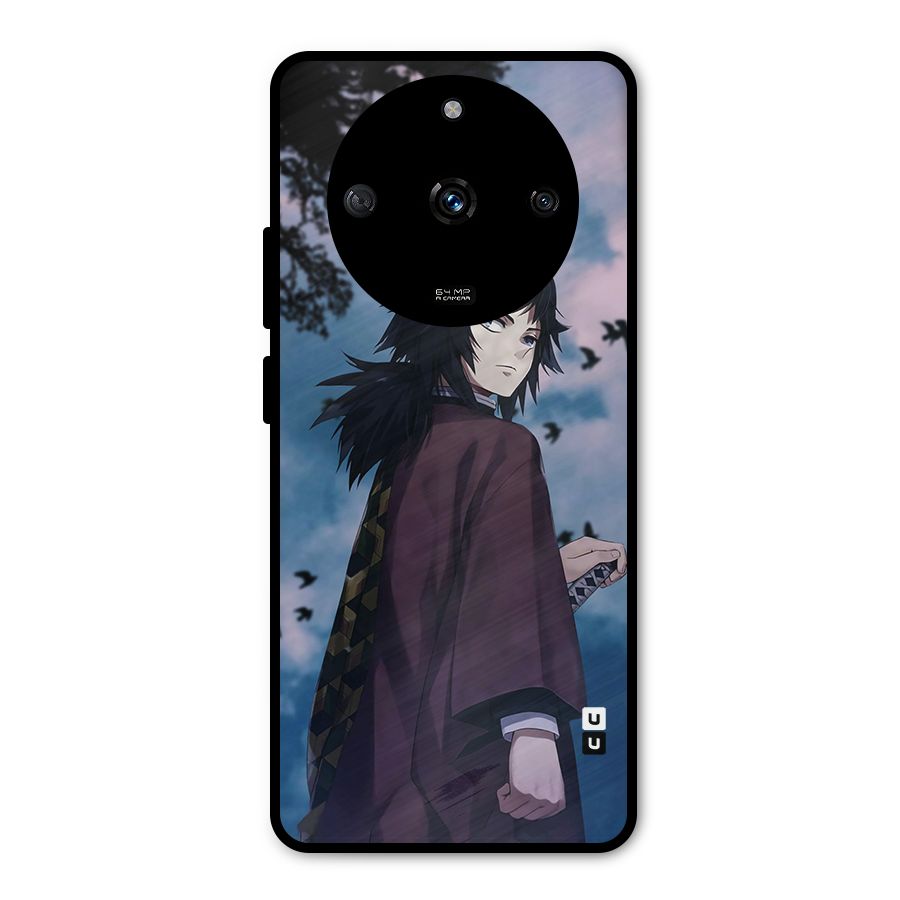 Giyu Tomioka Waiting Metal Back Case for Realme Narzo 60 5G