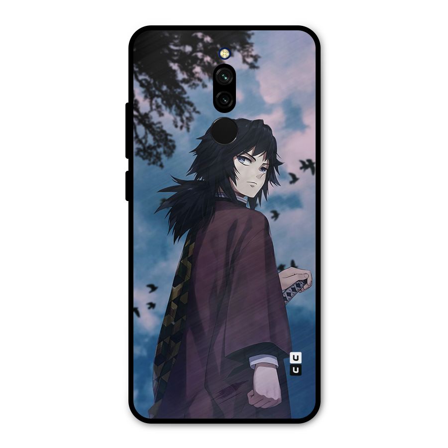 Giyu Tomioka Waiting Metal Back Case for Redmi 8