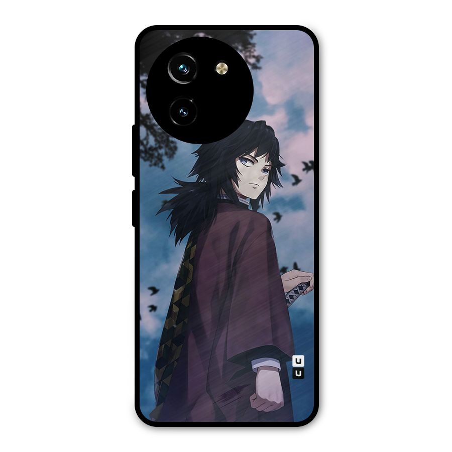 Giyu Tomioka Waiting Metal Back Case for Vivo T3x