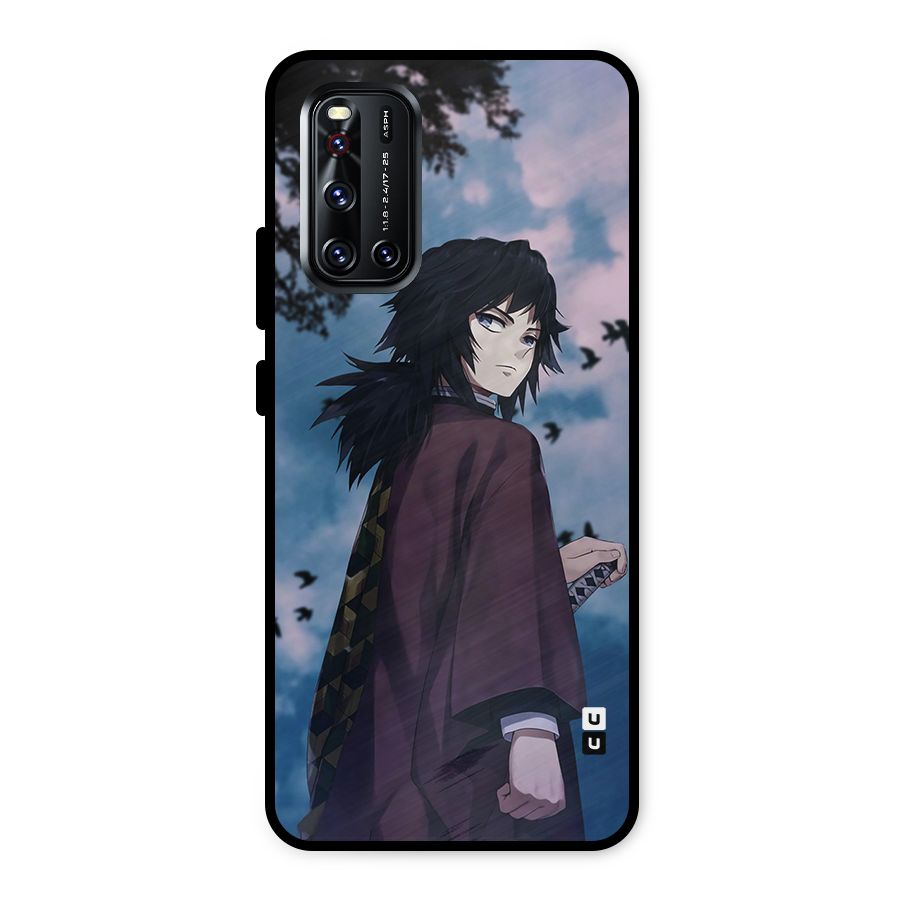 Giyu Tomioka Waiting Metal Back Case for Vivo V19
