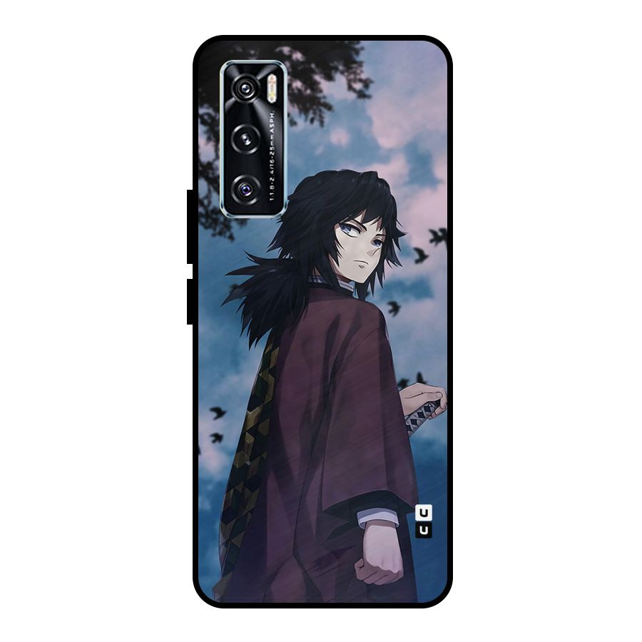 Giyu Tomioka Waiting Metal Back Case for Vivo V20 SE