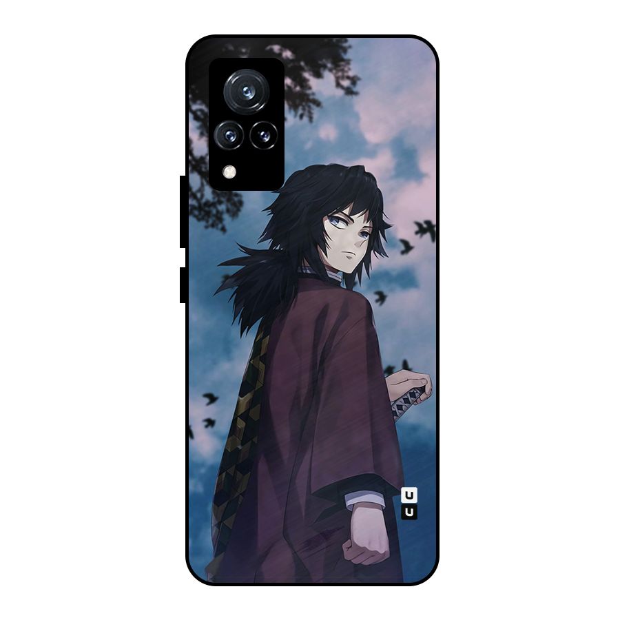 Giyu Tomioka Waiting Metal Back Case for Vivo V21 5G
