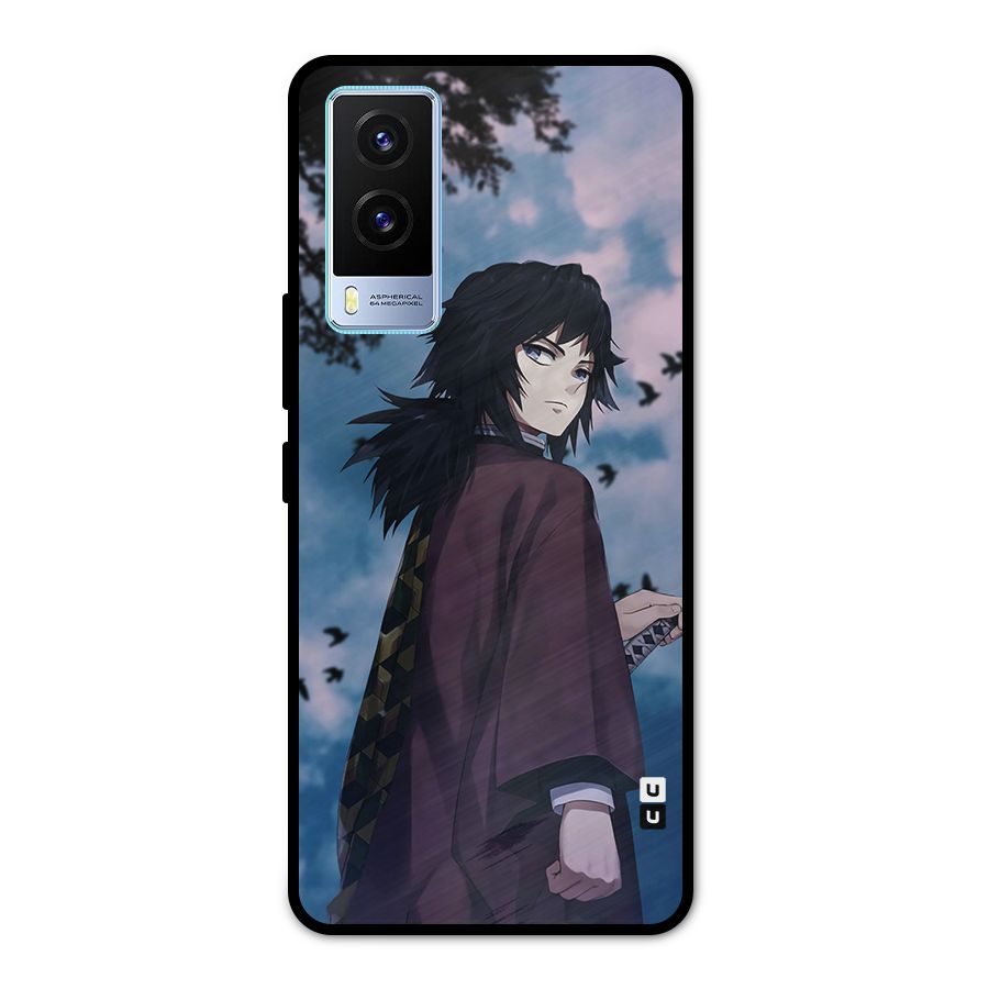 Giyu Tomioka Waiting Metal Back Case for Vivo V21e 5G