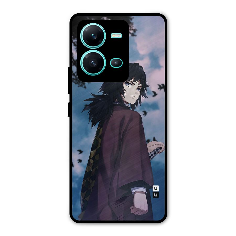 Giyu Tomioka Waiting Metal Back Case for Vivo V25
