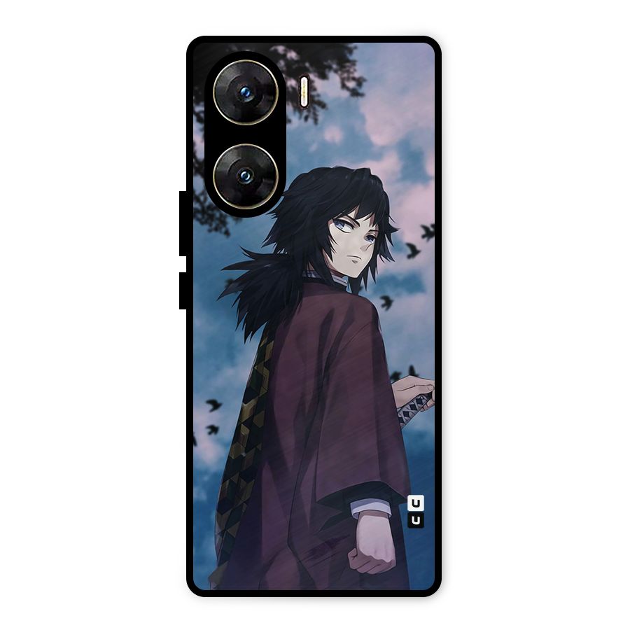 Giyu Tomioka Waiting Metal Back Case for Vivo V29e