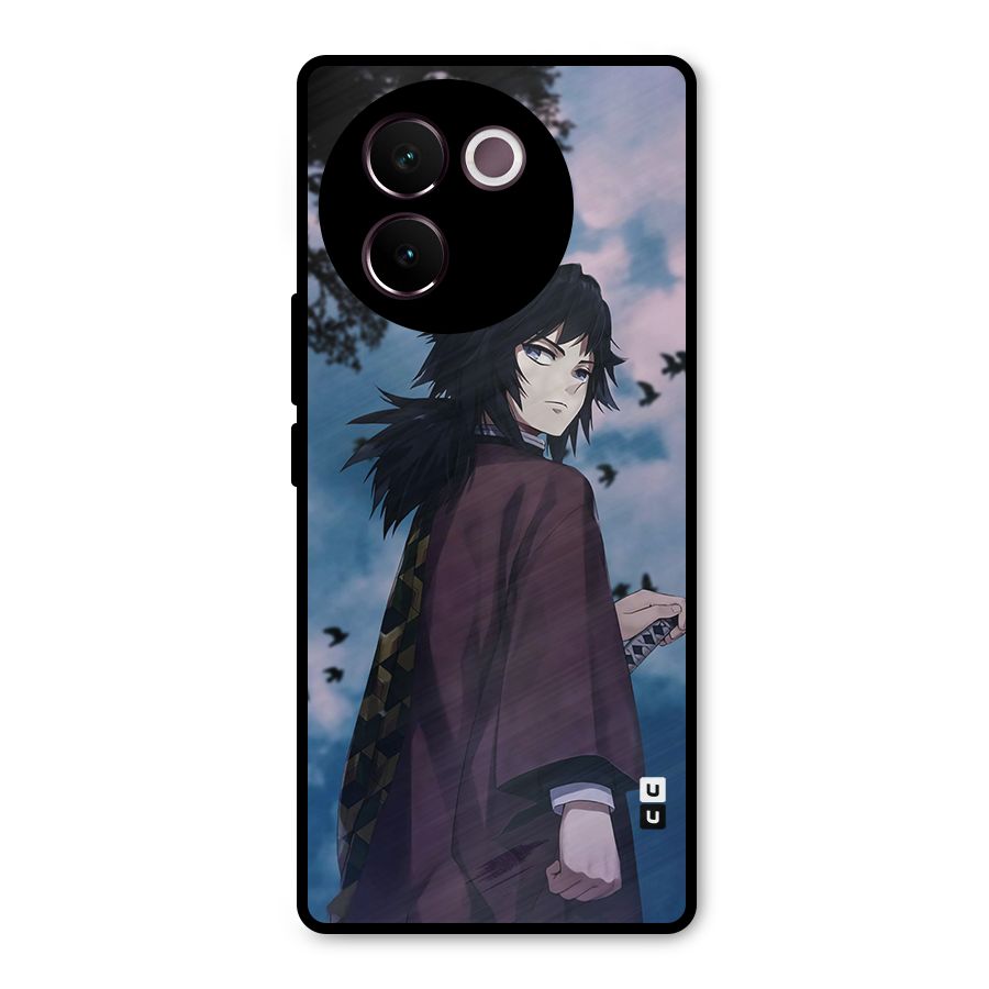 Giyu Tomioka Waiting Metal Back Case for Vivo V30e