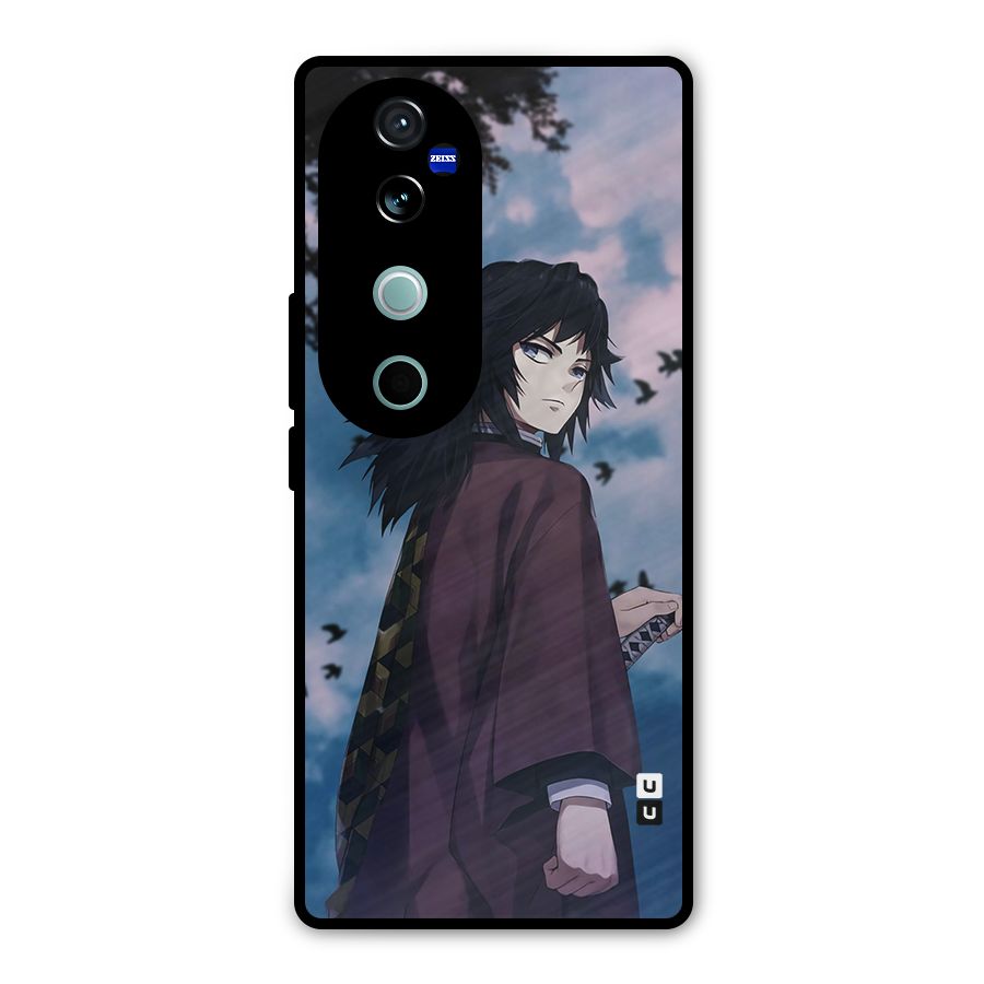 Giyu Tomioka Waiting Metal Back Case for Vivo V40