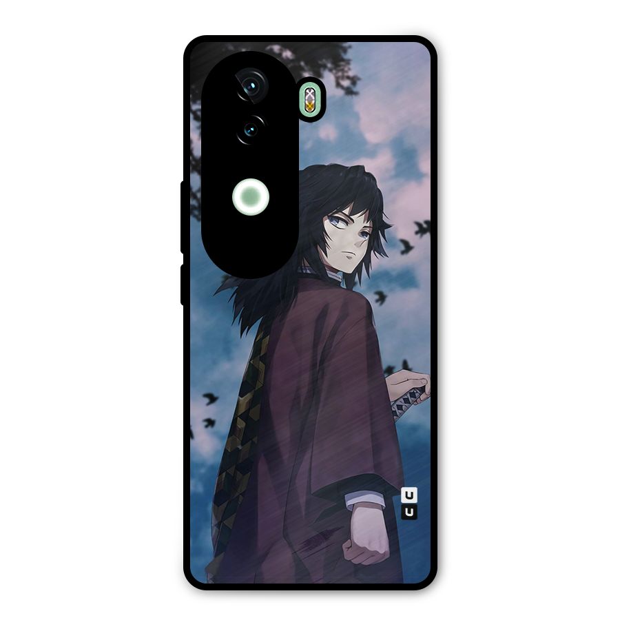 Giyu Tomioka Waiting Metal Back Case for Vivo V40e