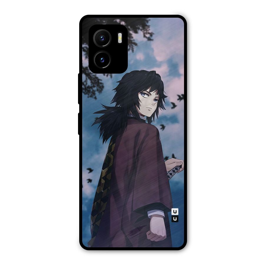 Giyu Tomioka Waiting Metal Back Case for Vivo Y15s