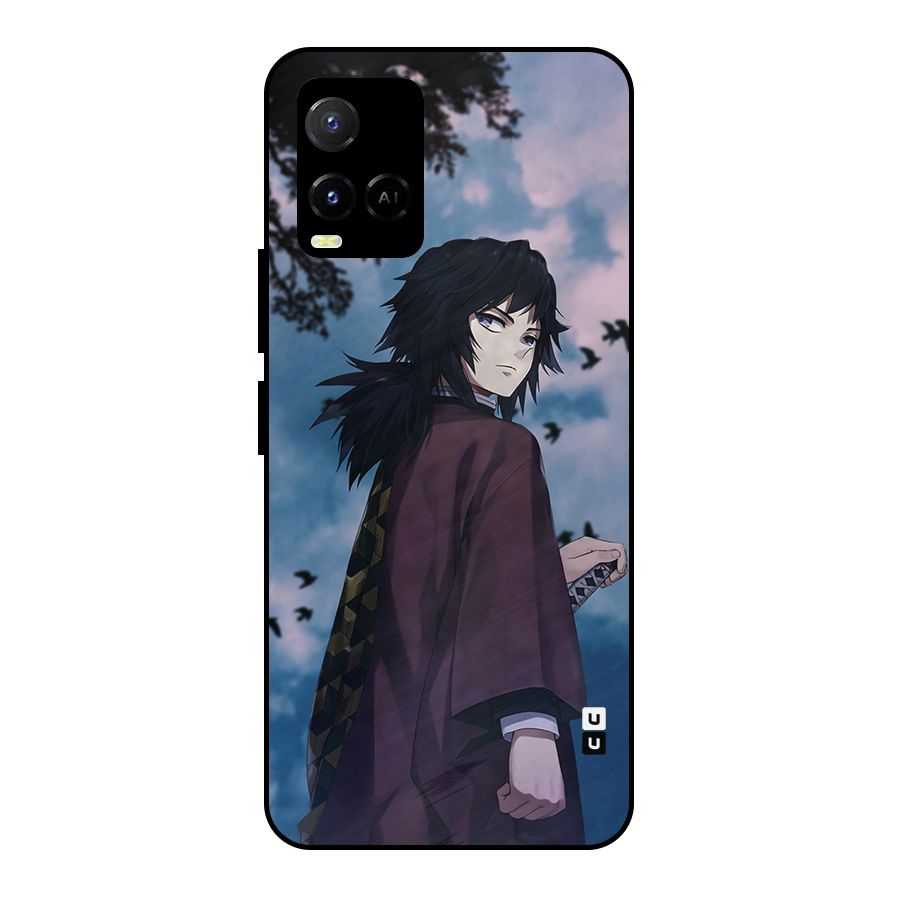 Giyu Tomioka Waiting Metal Back Case for Vivo Y21T