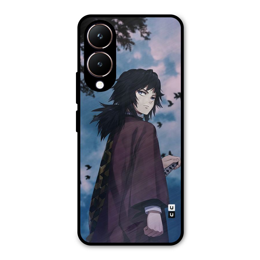 Giyu Tomioka Waiting Metal Back Case for Vivo Y28