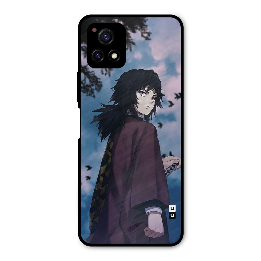 Giyu Tomioka Waiting Metal Back Case for Vivo Y72 5G